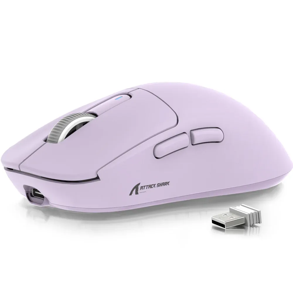 ATTACK SHARK X3 Wireless Gaming Mouse PAW3395 Superlight thumbnail