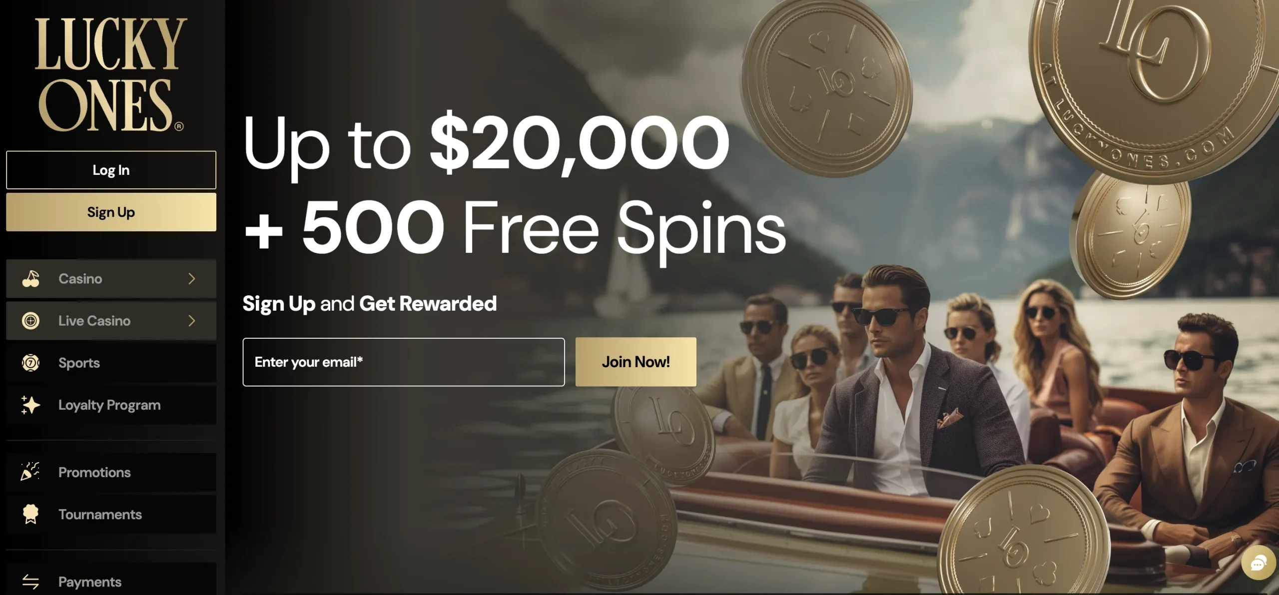 Luckyones casino thumbnail