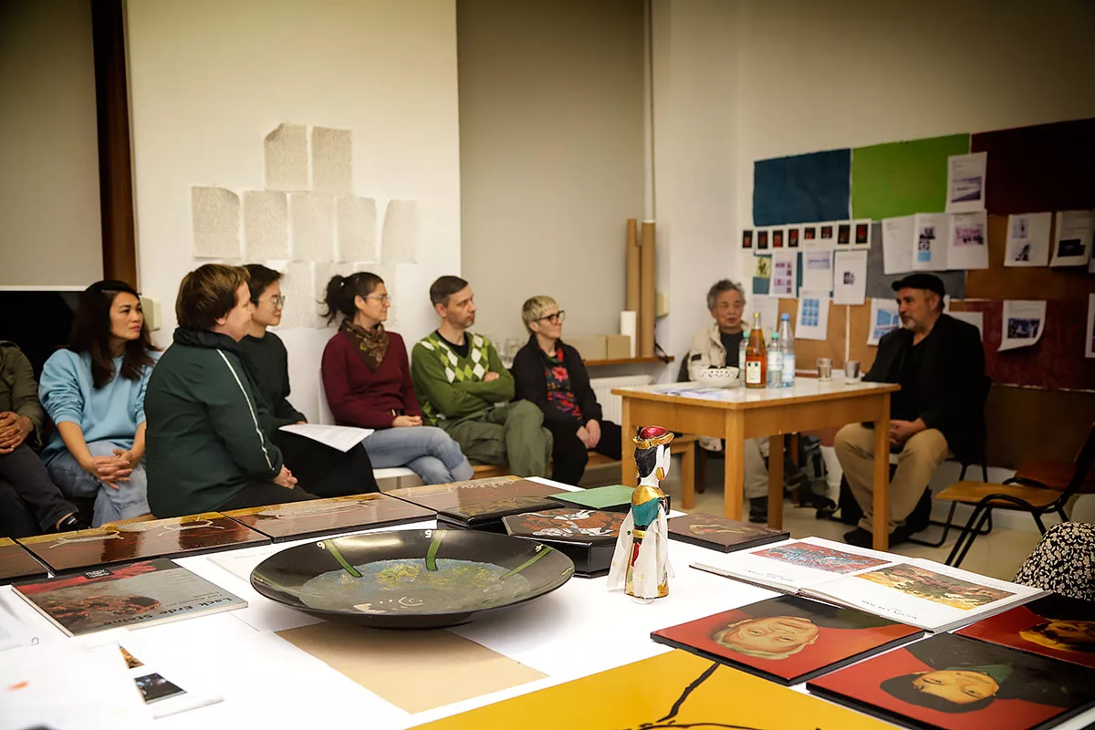 Studio visit Veronica Radulovic (Berlin Asia Arts Festival, 2023) thumbnail