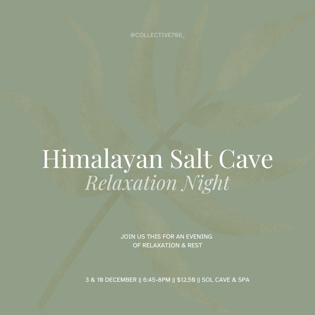 Himalayan Salt Cave Relaxation Night (12/3) thumbnail