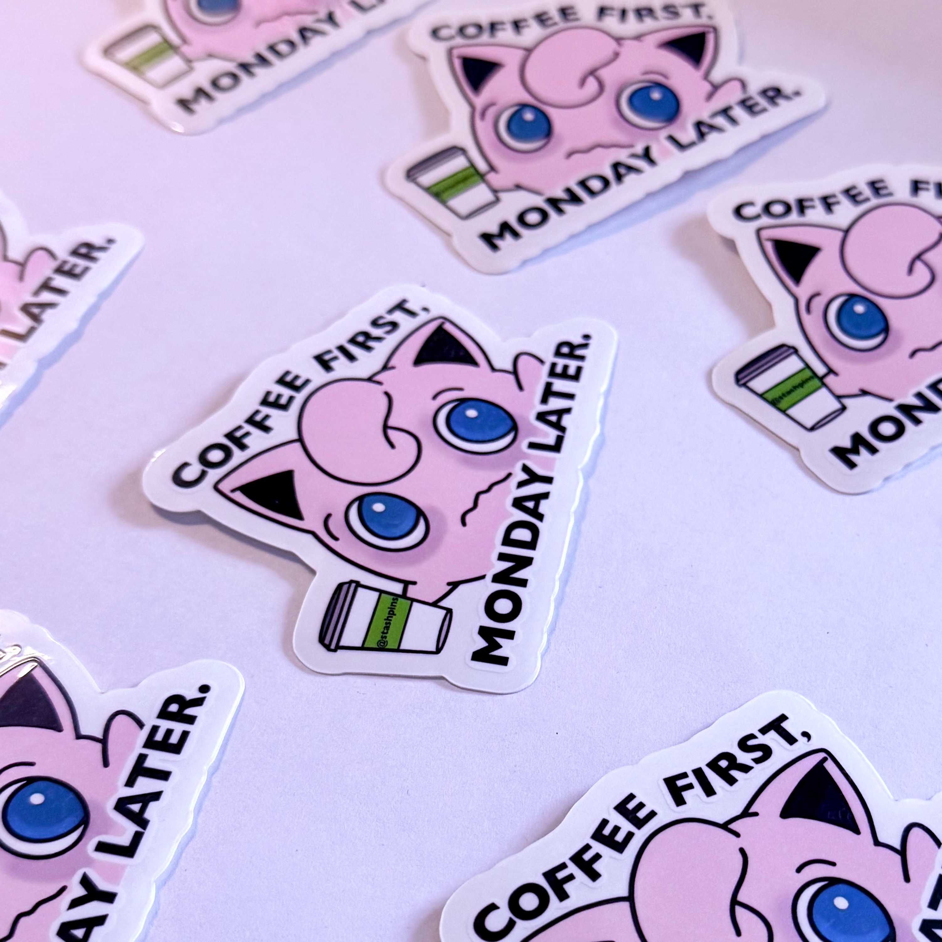 PokeMonday Window Stickers thumbnail