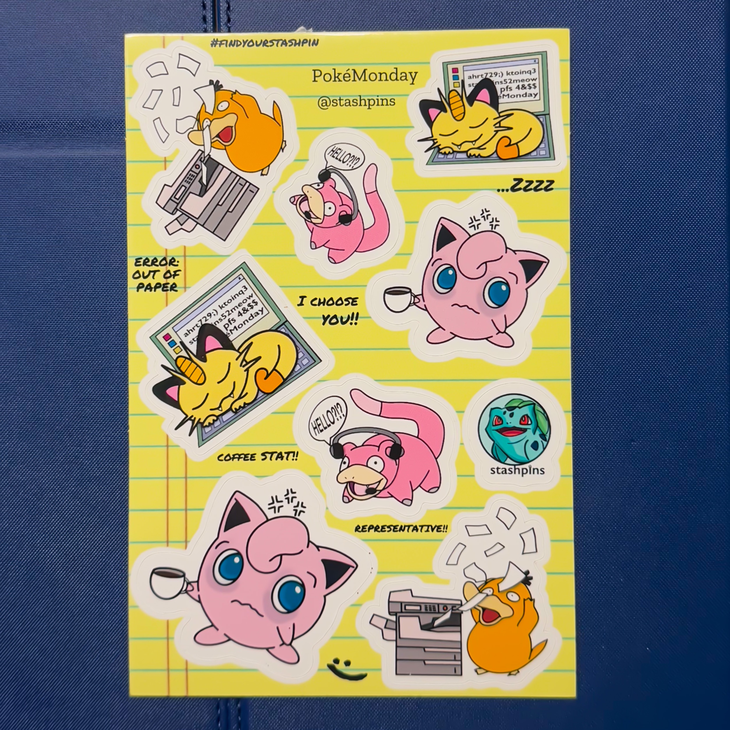 PokeMonday Sticker Sheets thumbnail