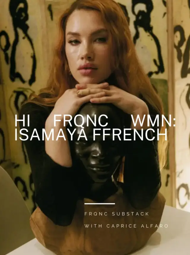 New Substack Series HI FRQNC WMN 💋 An ode to the muses and creatives who are living and creating outside of the box #sub