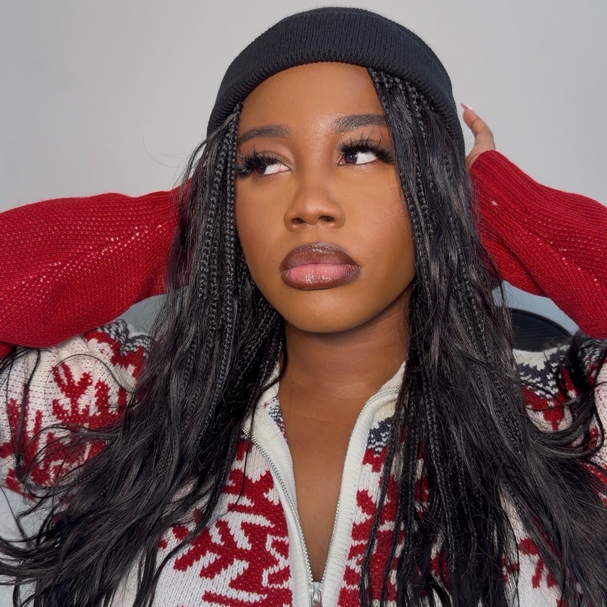 braided wig - use my code: ELLAHH at checkout ✨ thumbnail