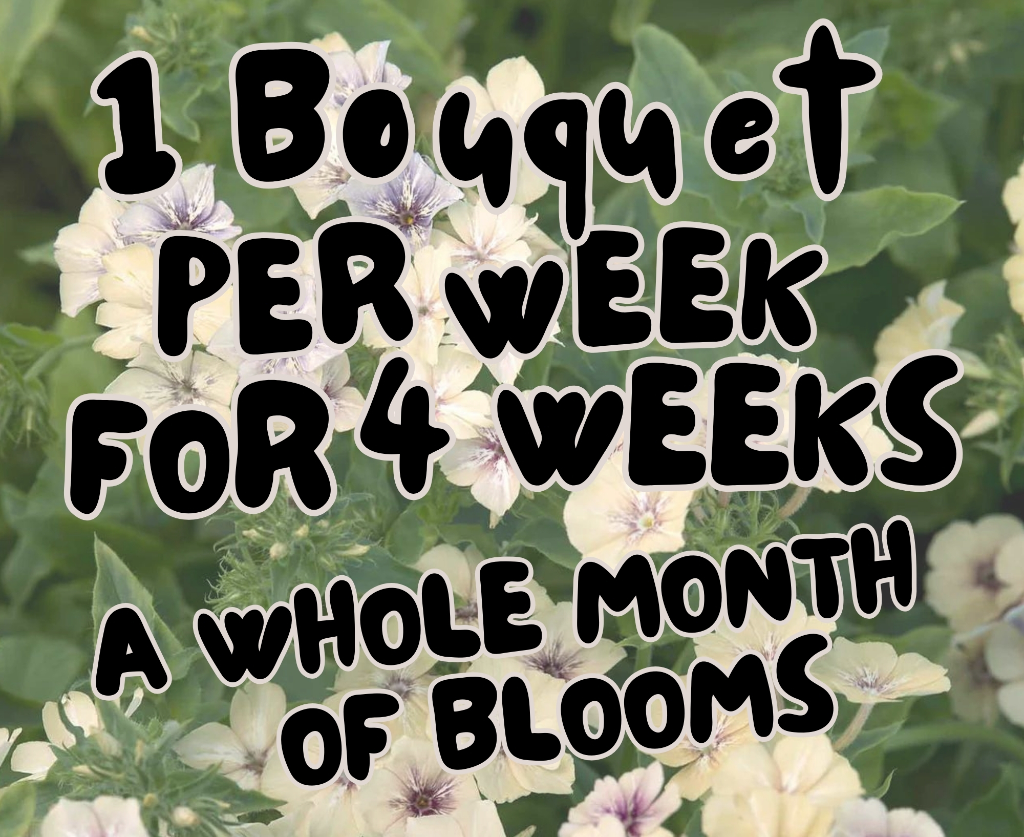 Flower Subscriptions (Receive 1 Bouquet Per Week for A Month of Your Choosing) thumbnail