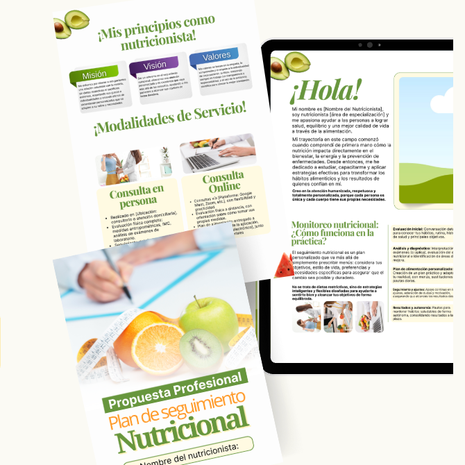 Propuesta Profesional: Plan de seguimiento Nutricional  thumbnail