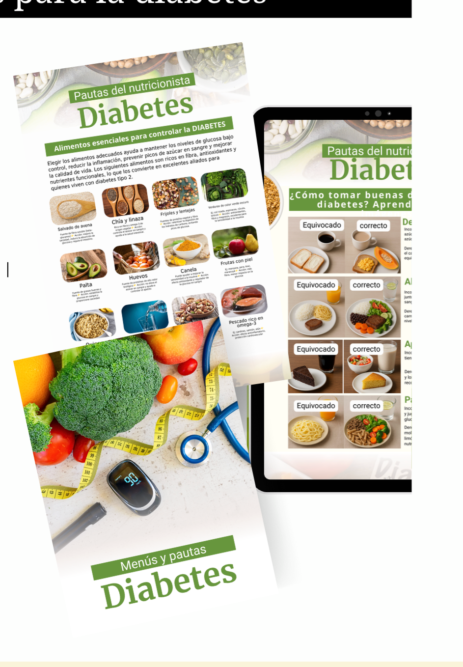  DIABETES: Menús y materiales para la diabetes thumbnail