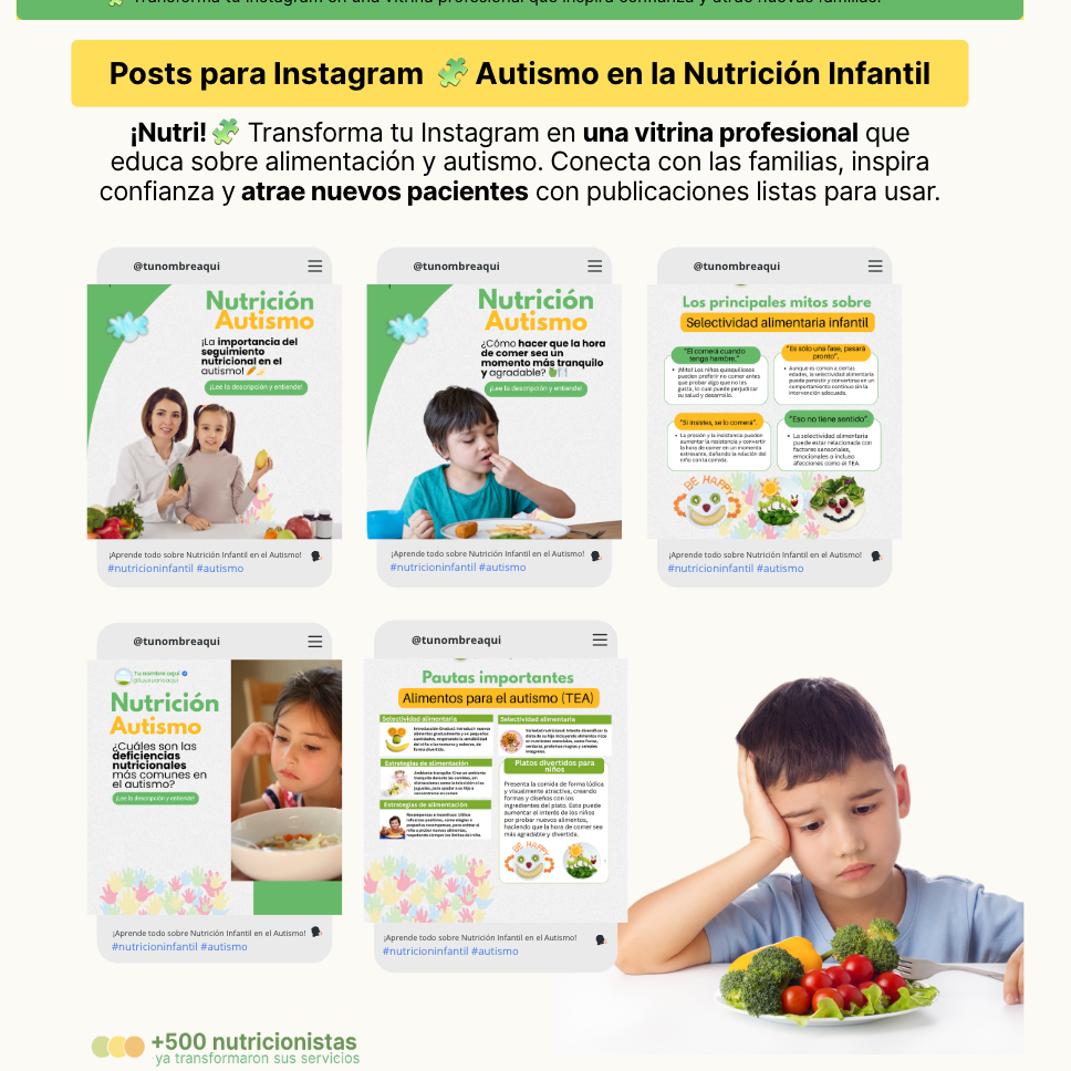 POSTS 🧩 Autismo en la Nutrición Infantil thumbnail