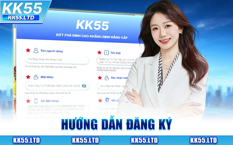 Đăng Ký KK55 - Các Bước Tạo Tài Khoản Nhận Thưởng 88K thumbnail