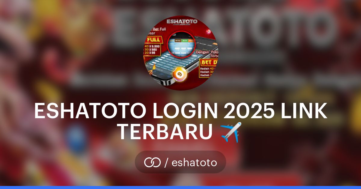 LOGIN ESHATOTO thumbnail