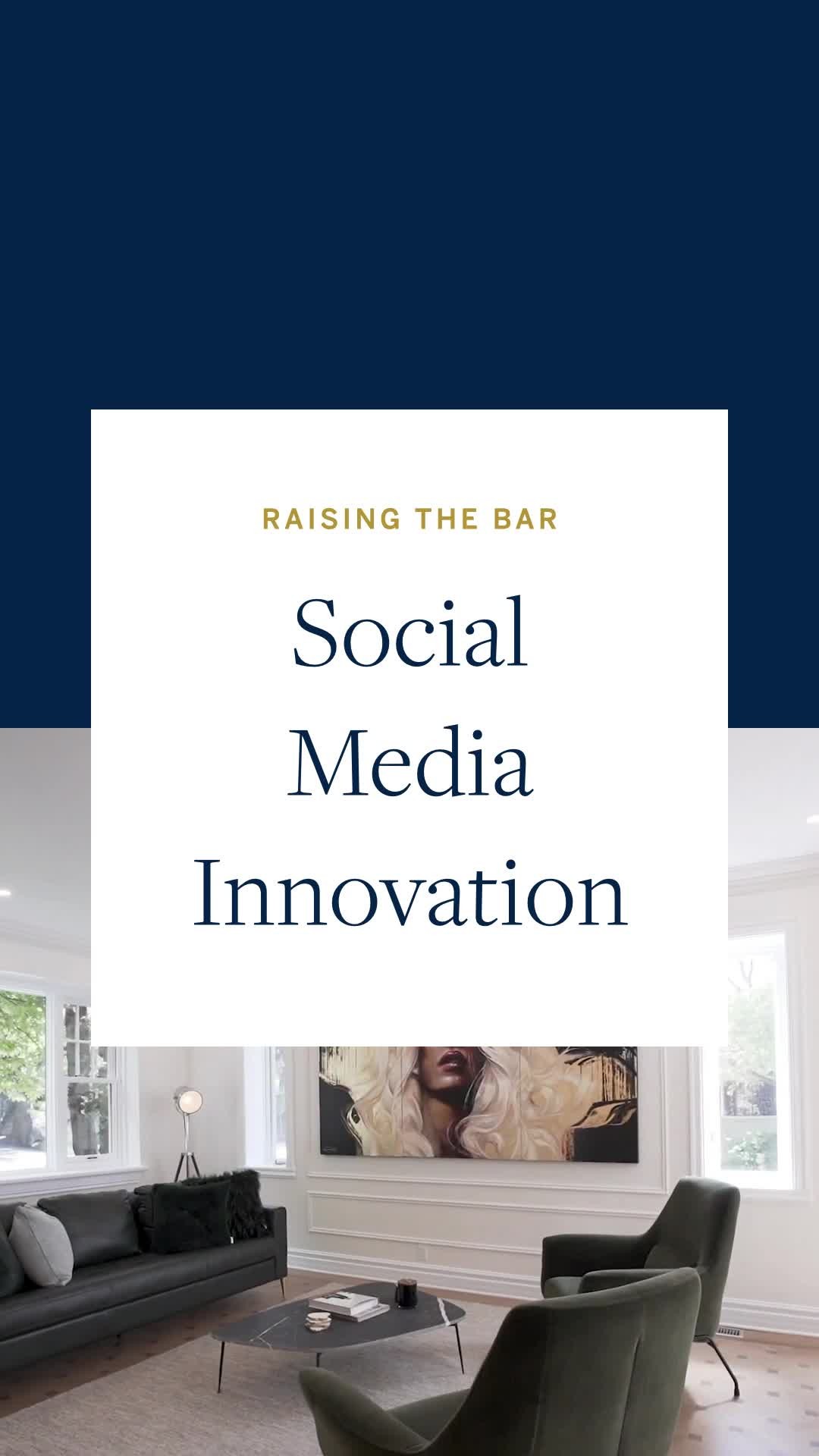 Social media innovation is at the heart of the Sotheby's Realty brand. Through it's wide reach on Facebook, Instagram an