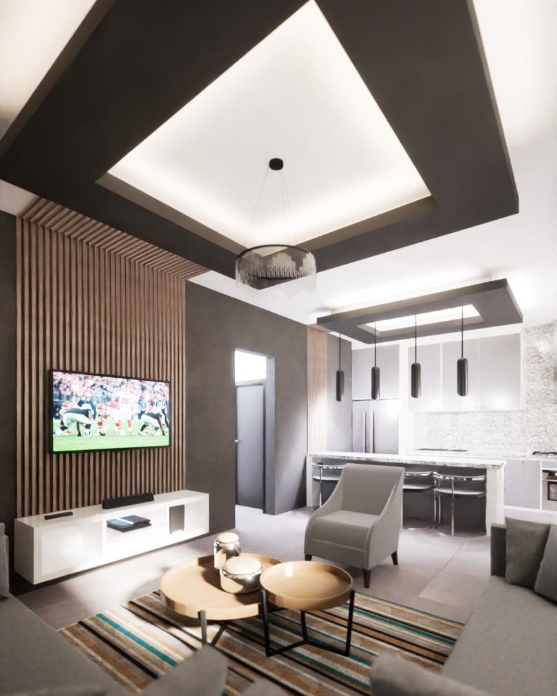 Residencia Santa Fe
Diseño interior 

Un proyecto donde se buscó el diseño contemporáneo dando fuertes contrastes en mad