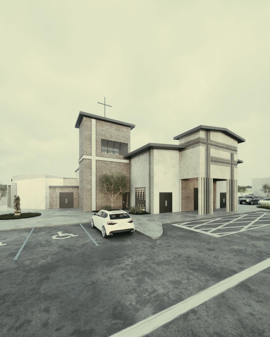 Templo Don Bosco
Diseño arquitectónico

Un proyecto donde se buscó dar calidez a las personas , con colores neutros y vo