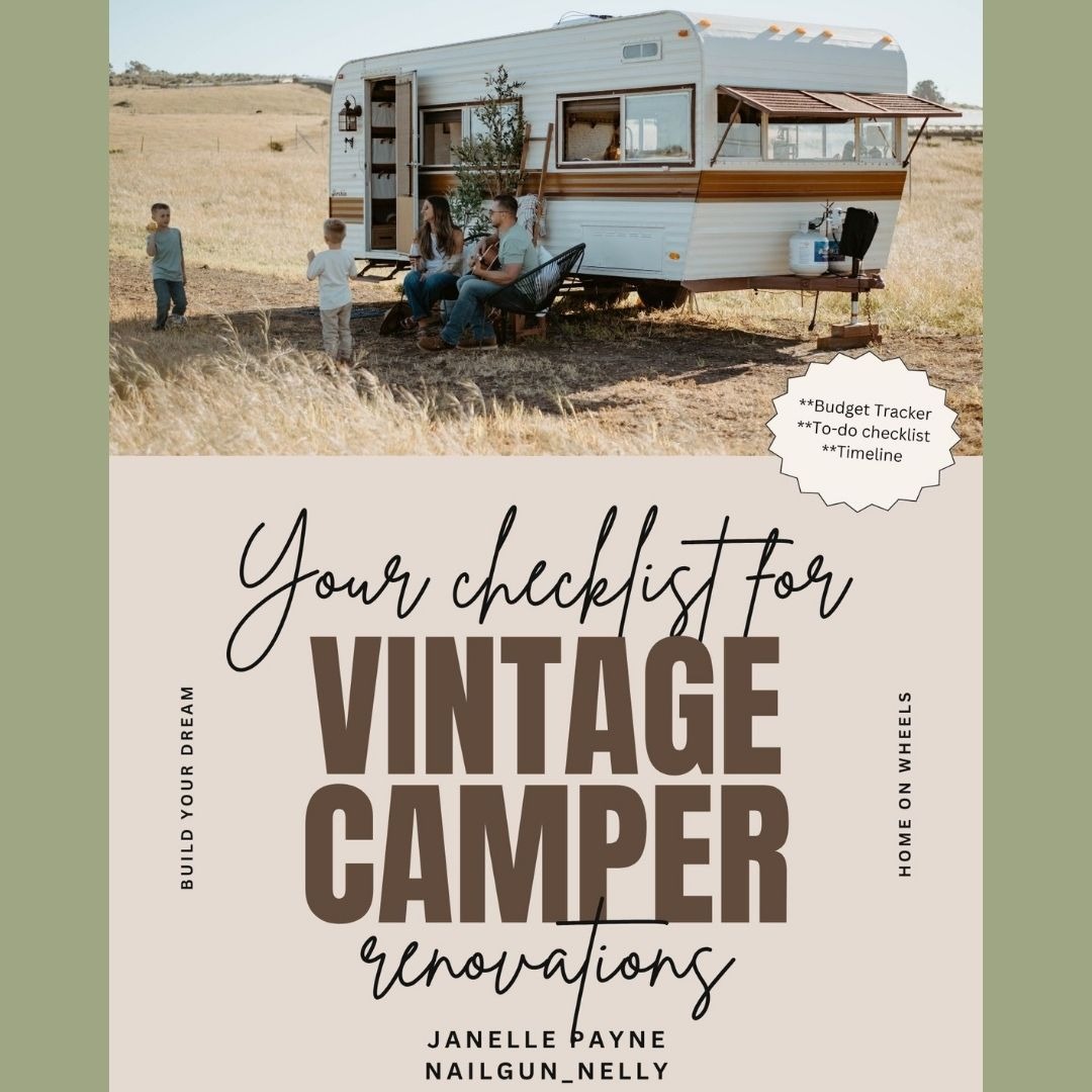 Vintage Camper Renovation Checklist & Guide – Digital PDF Download  thumbnail