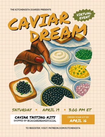 Caviar Dream Virtual Tasting Event thumbnail