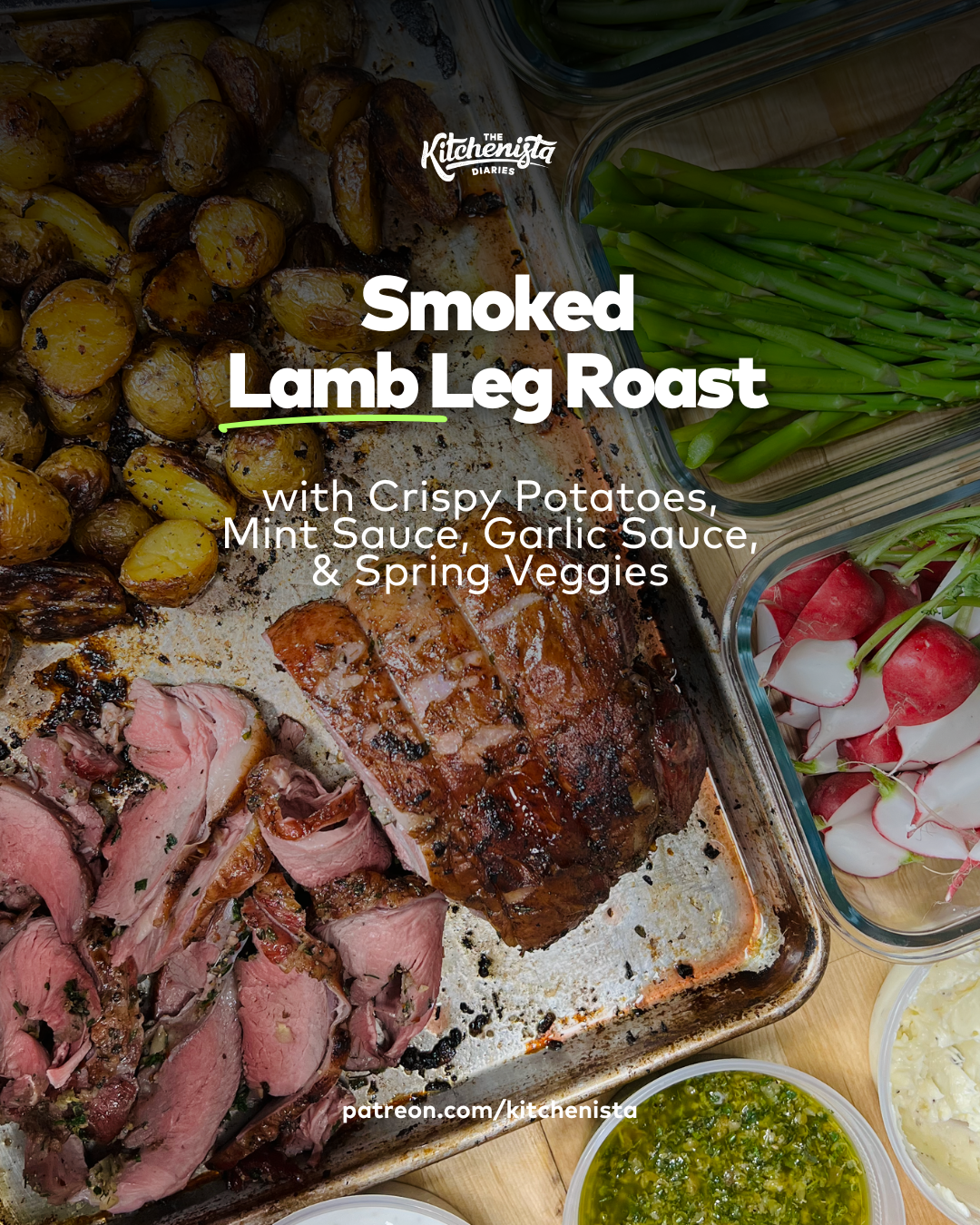 Smoked Lamb Leg Roast & Crispy Potatoes thumbnail