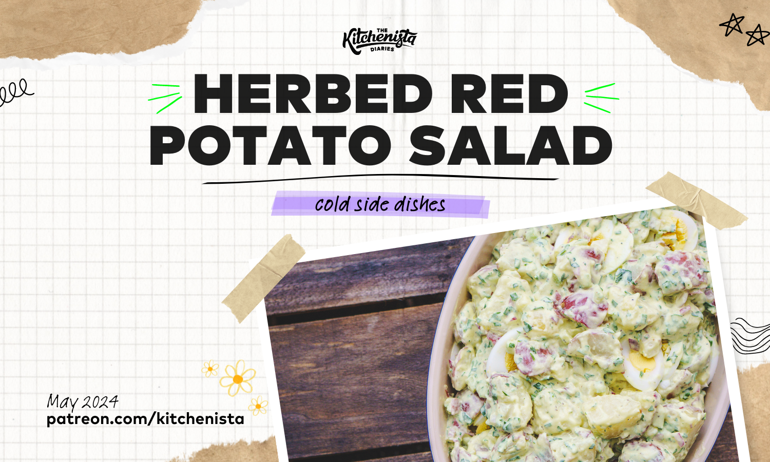 Red Potato Salad - Printable Recipe thumbnail
