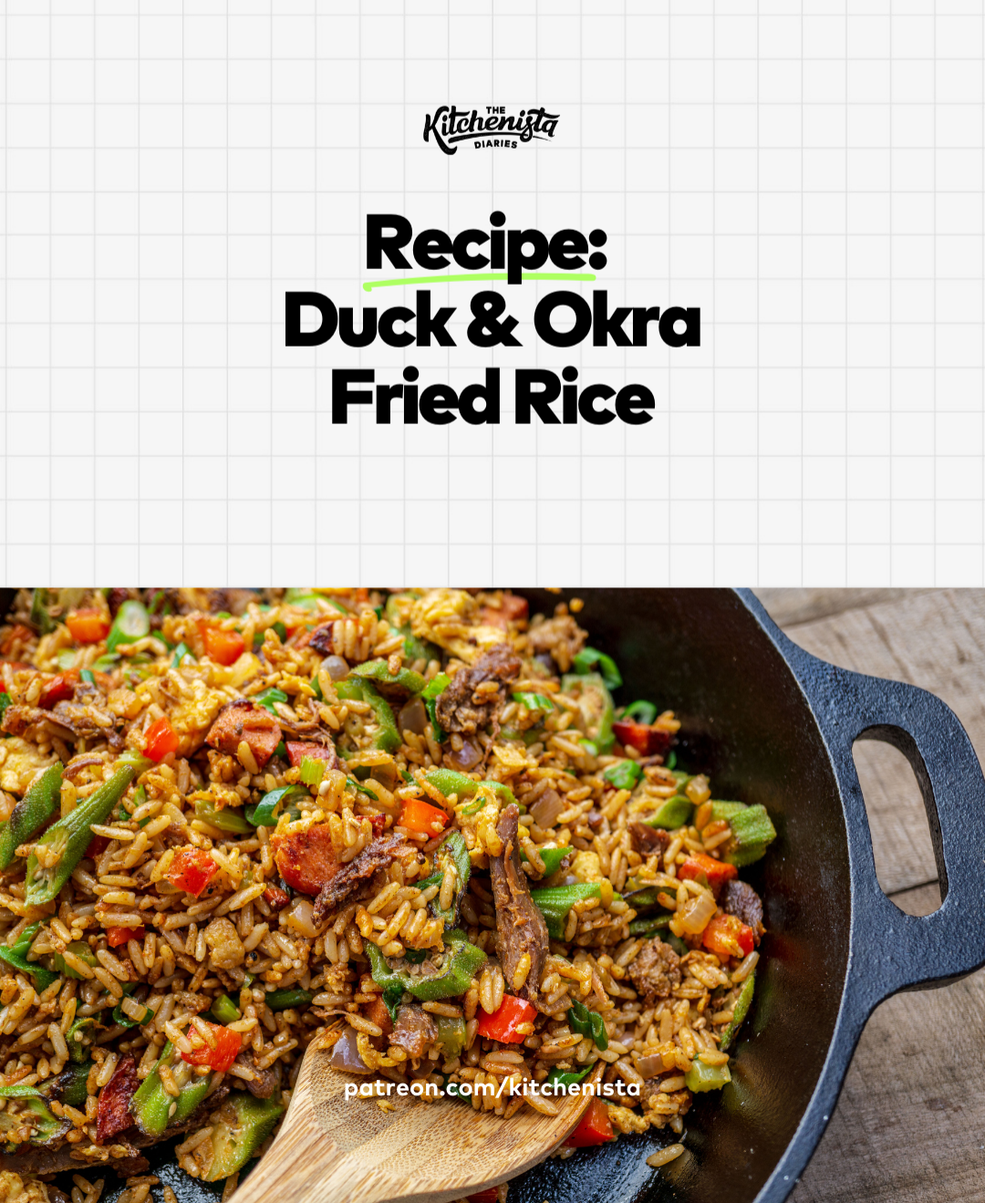 Duck & Okra Fried Rice thumbnail