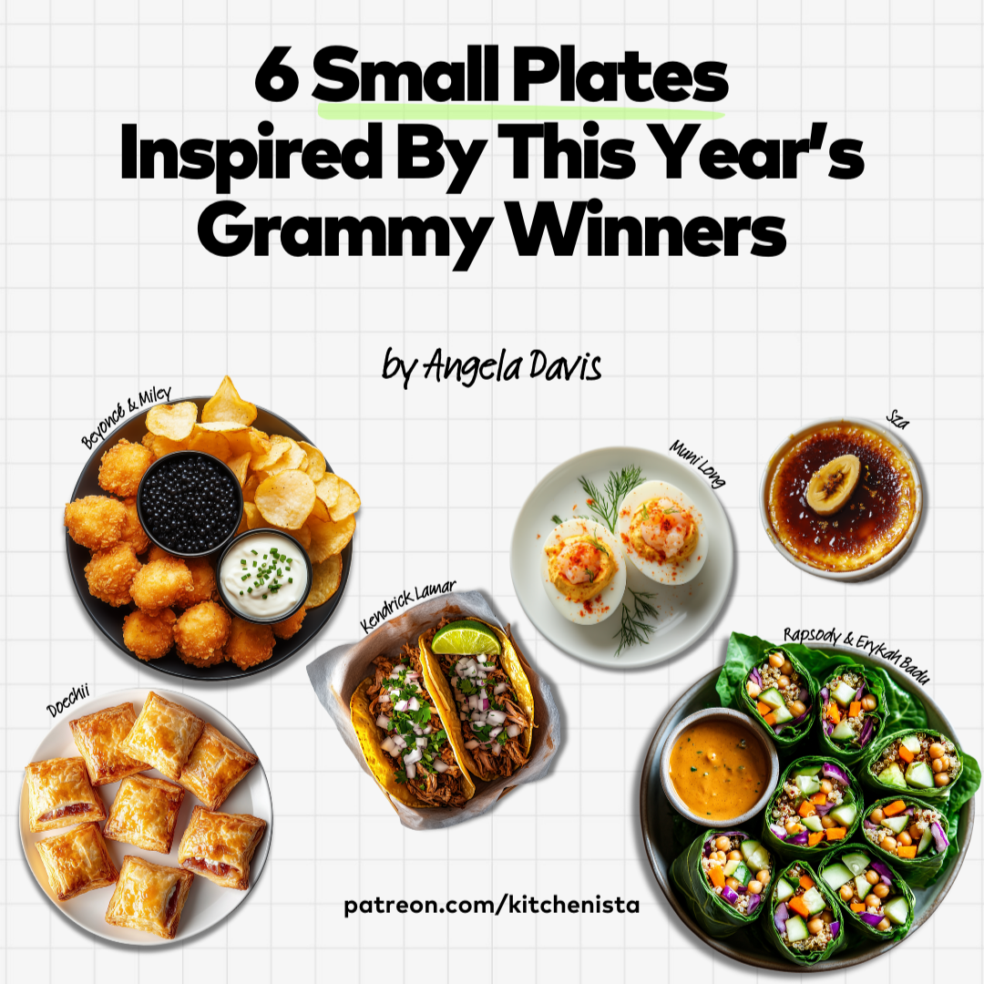 Small Plates Inspired By Grammy Winners (AI Illustrated + Cooking Notes) thumbnail