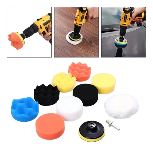 Kit 11 Pçs Polimento 3 Polegadas Furadeira / Parafusadeira thumbnail