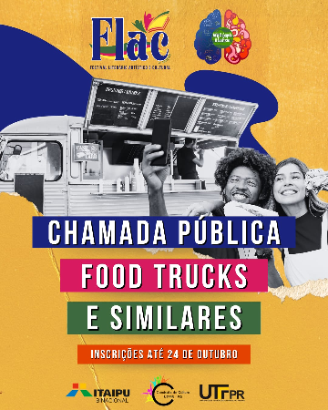 INSCRIÇÕES - FOOD TRUCKS - FLAC 2025 thumbnail