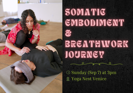 A communal journey of remembering and deep healing through somatic movement, breathwork, sound healing, and guided meditation.  thumbnail