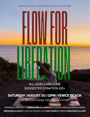 Flow for Liberation - Deaf-Friendly Fundraiser thumbnail