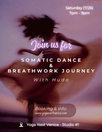 Somatic Dance & Breathwork Journey — YOGA NEST VENICE thumbnail