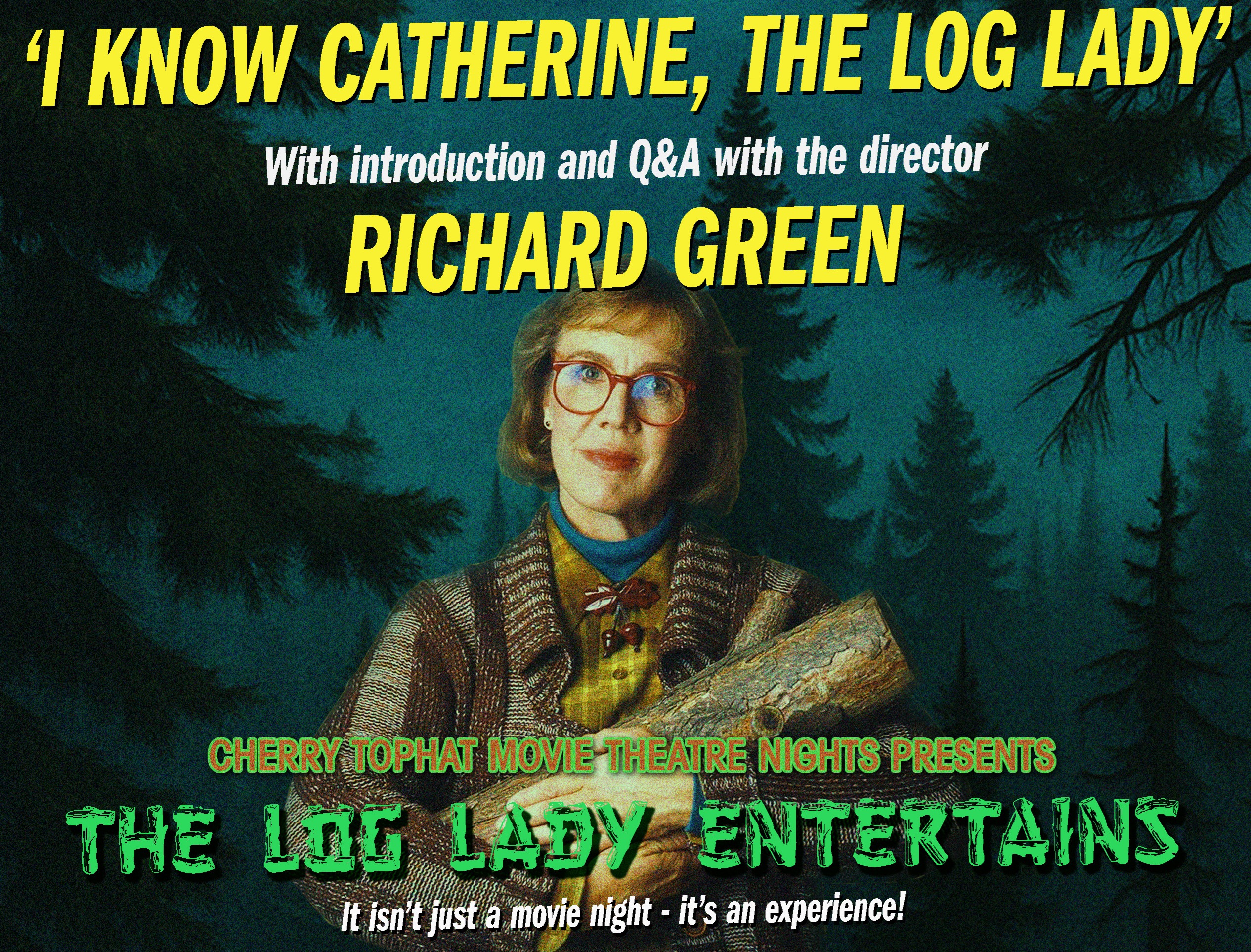 Ticket for 'THE LOG LADY ENTERTAINS' at Huset's Biograf 25/09/2025 thumbnail