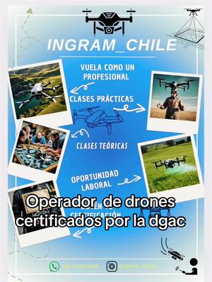 Certificación de naves no tripuladas con mension en Seguridad.Curso Express.Autorizado Direcion Aeronáutica Civil de Chi