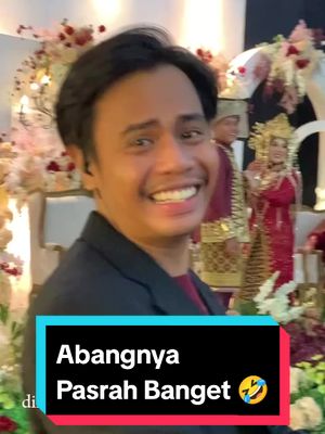 Duh mimin bingung harus sedih apa ngakak ini ya 😁 Muka abangnya itu loh 🤣🤣 #maknaorganizer #satuharipenuhmakna #weddingp