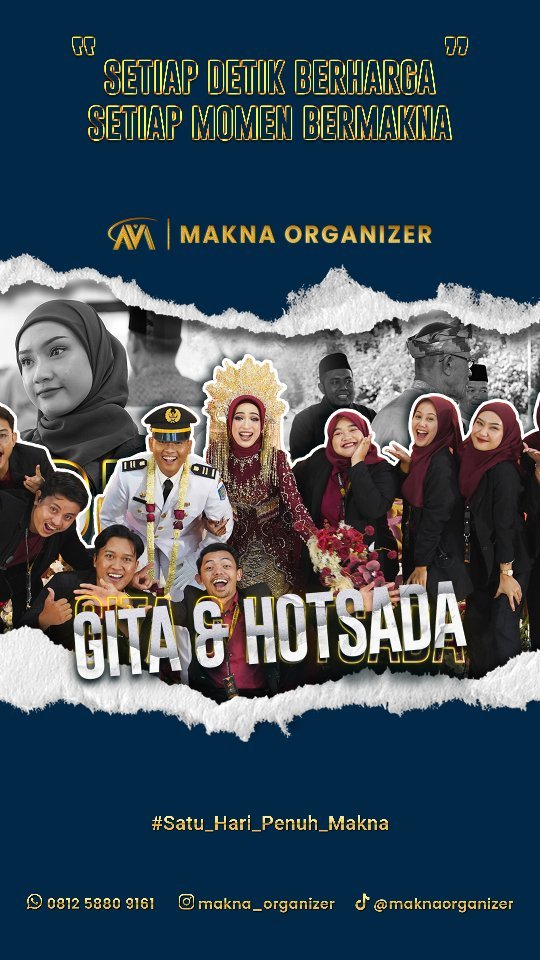 "Setiap Detik Berharga, Setiap Momen Bermakna"
MAKNA ORGANIZER Siap Mewujudkan Impianmu Menjadi Kenyataan 🌟✨
••
Happy We