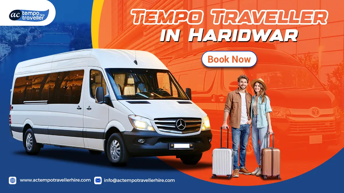 Tempo Traveller Rental in Haridwar | 9 to 26 Seater @ ₹18/km thumbnail