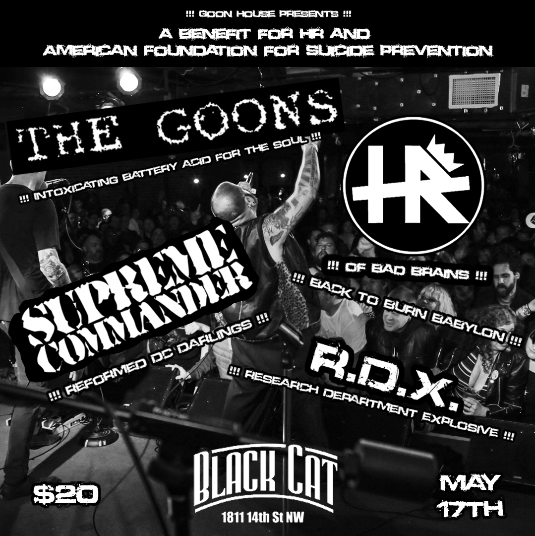 Tix for 5/17/24 Benefit Show at Black Cat DC thumbnail