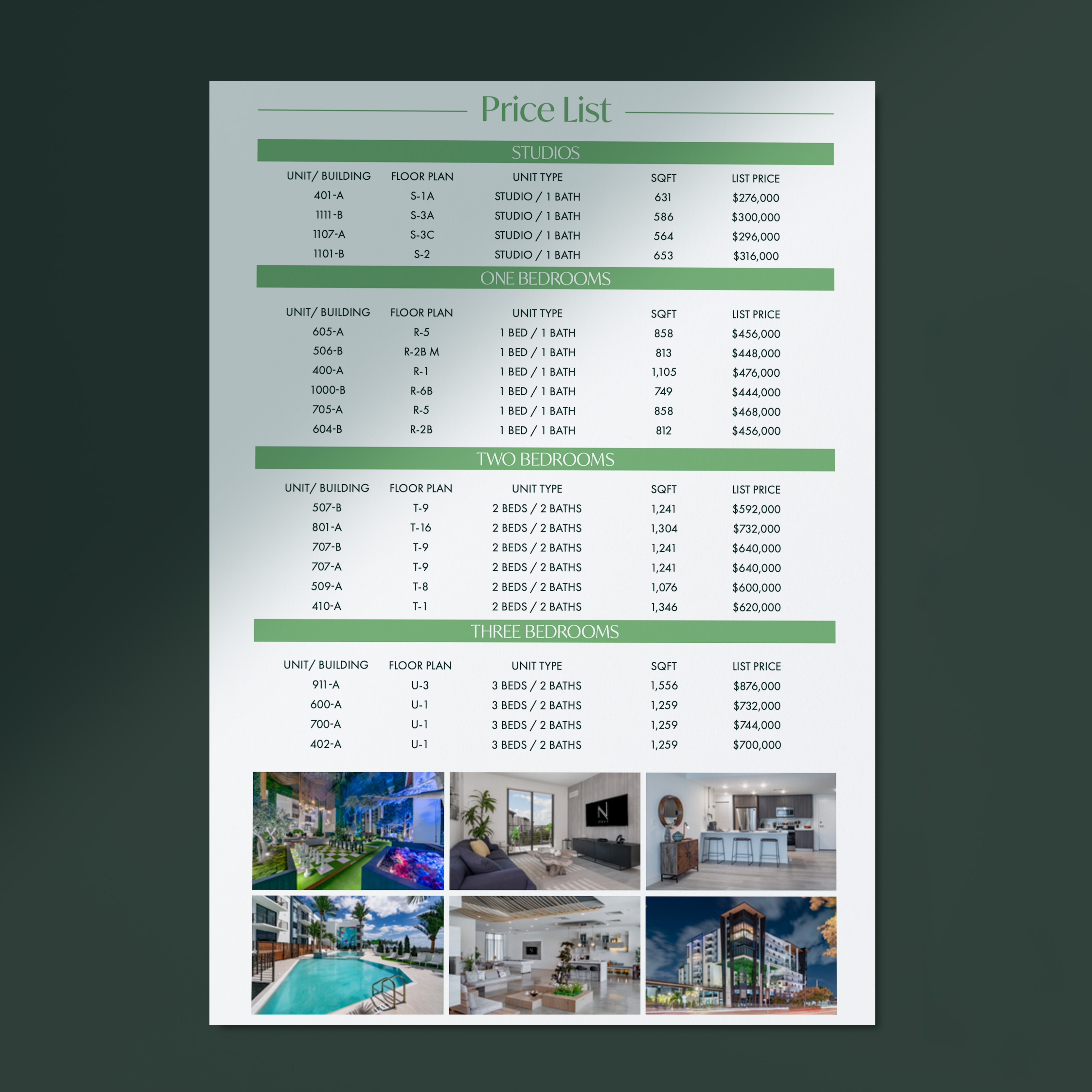 Price List thumbnail