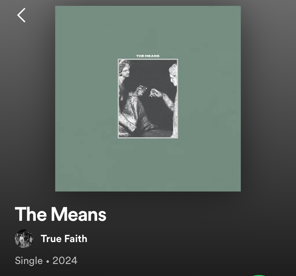 Listen to ‘The Means’ by True Faith ft. Dutch Experts thumbnail