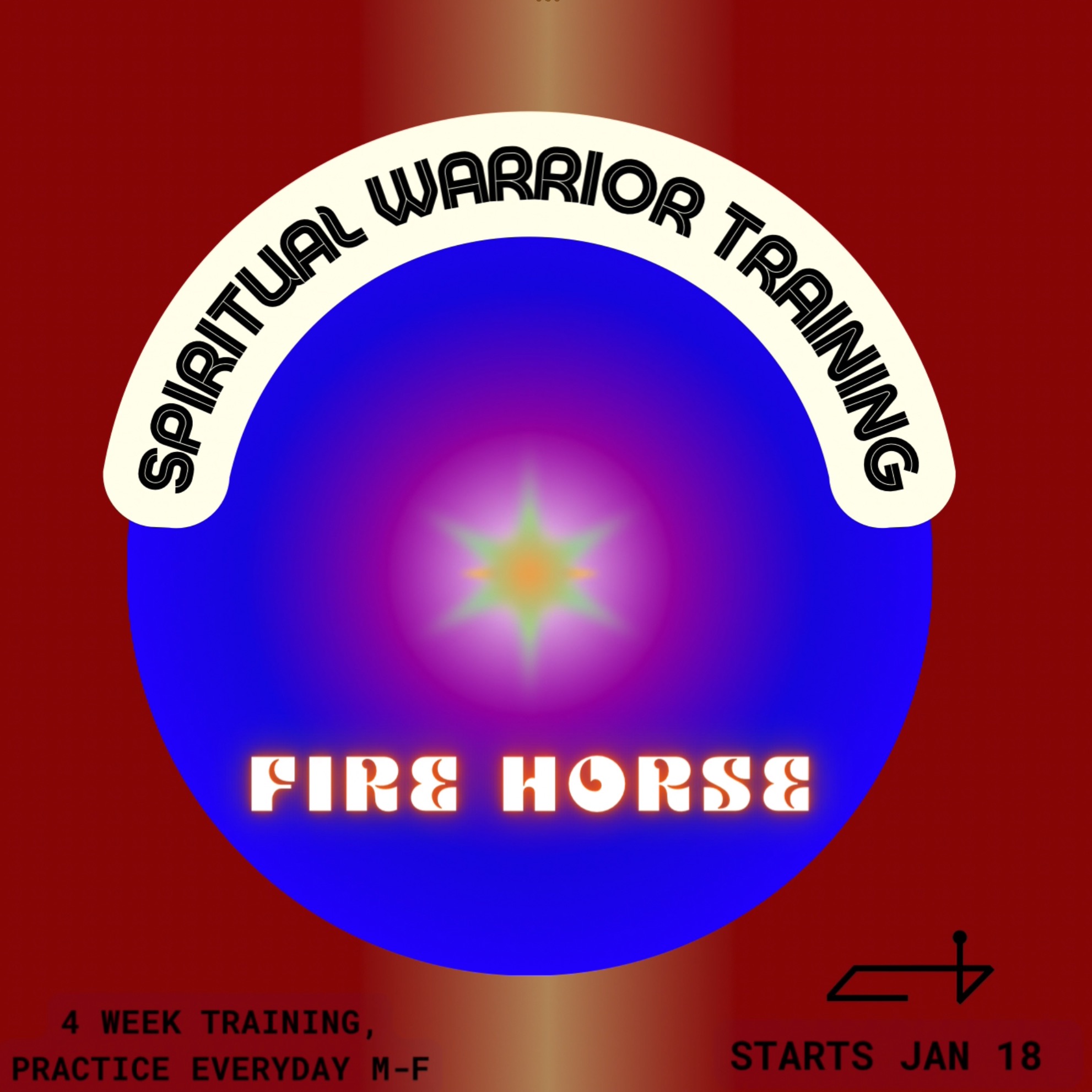 SPIRITUAL WARRIOR TRAINING - VOL 8 -  FIRE HORSE thumbnail