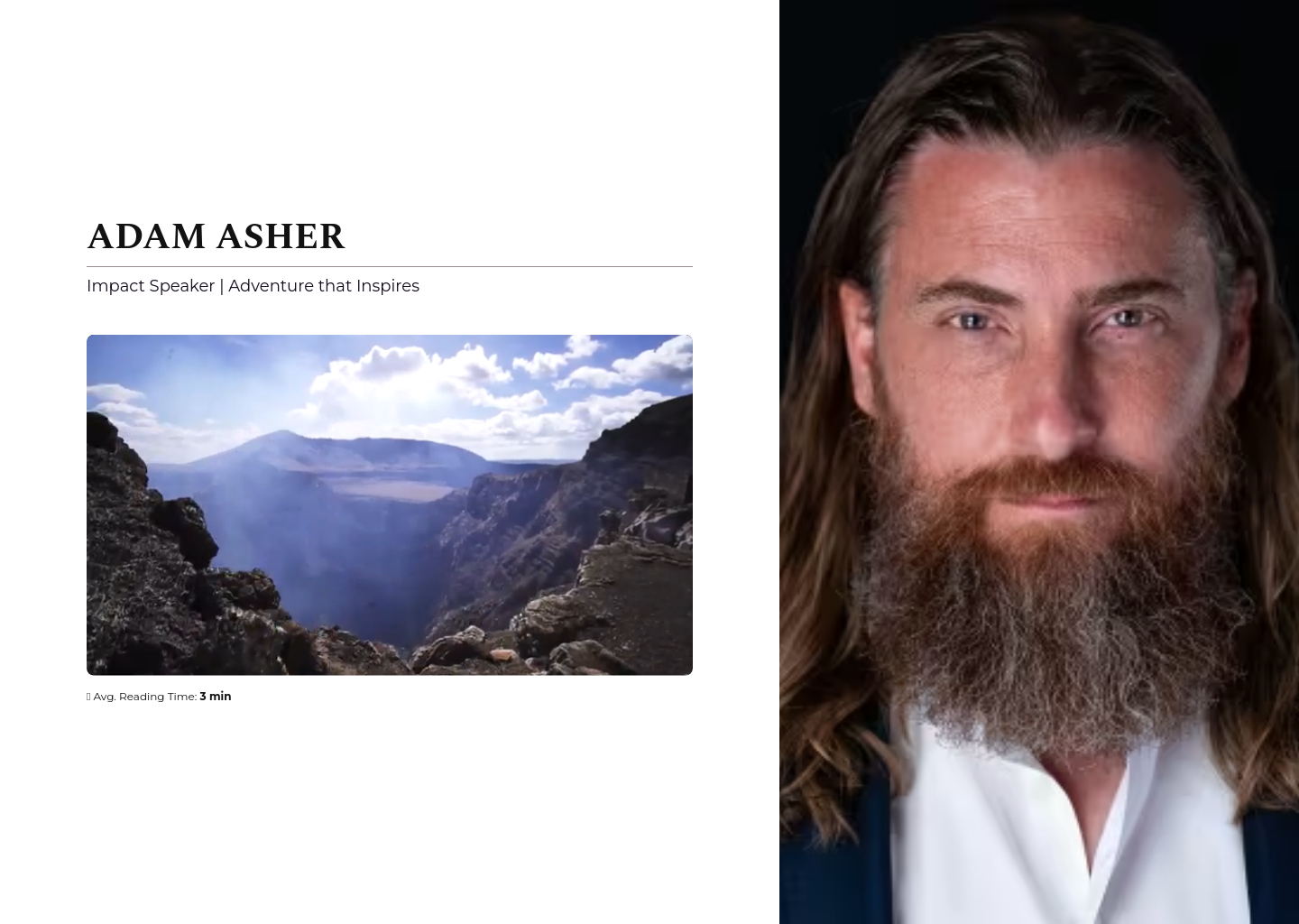 Adam Asher | Keynote Speaker thumbnail