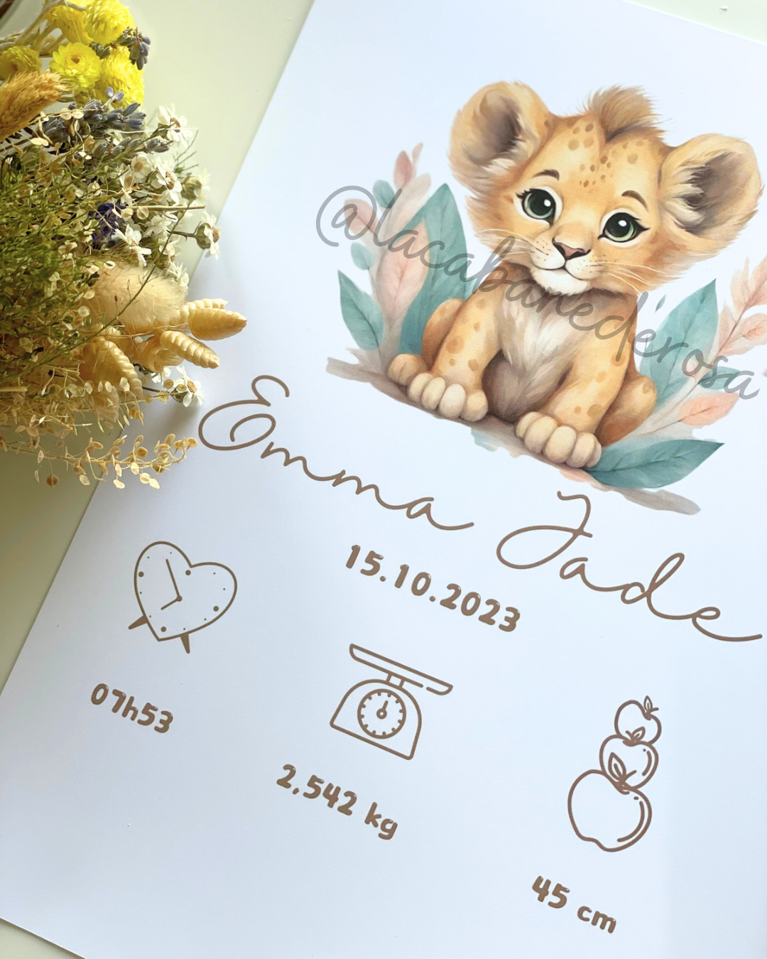 Affiche personlisée 9.- thumbnail