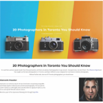 InfluenceDigest - 20 Photographers in Toronto You Should Know thumbnail