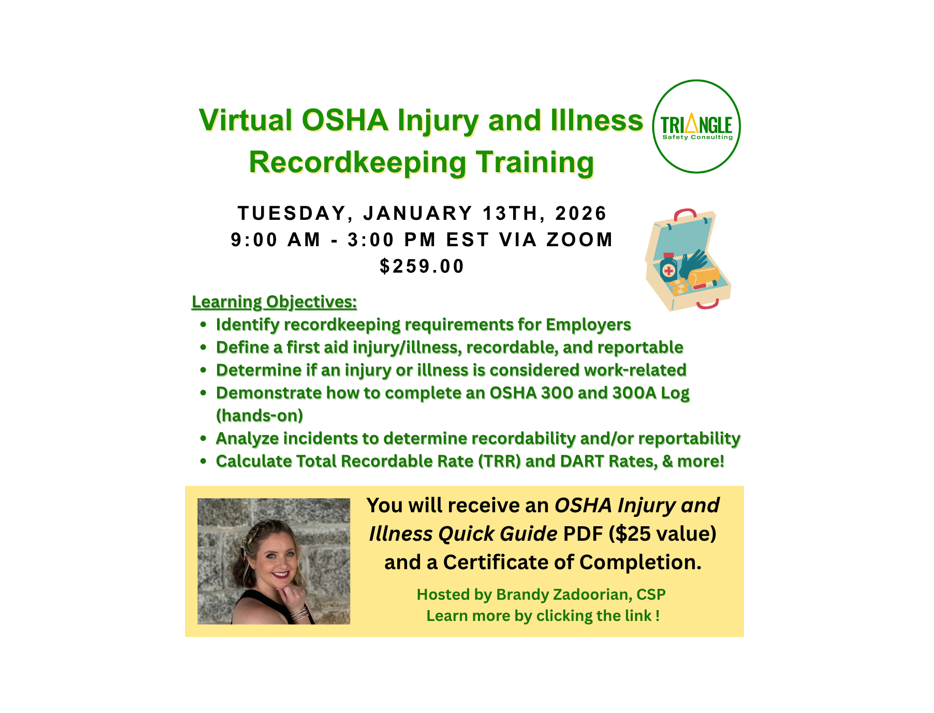 OSHA Injury and Illness Recordkeeping - Virtual thumbnail