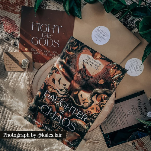 DAUGHTER OF CHAOS - Dryad Book Box (signed bookplate & inlays) thumbnail