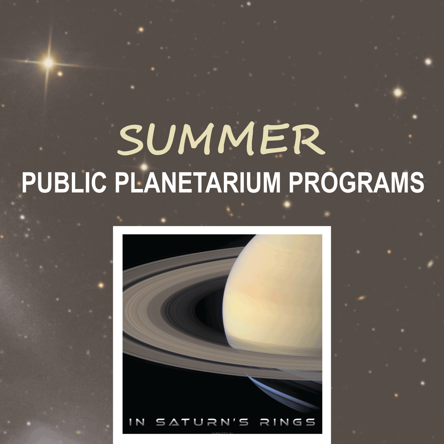 August 29 Planetarium Program thumbnail