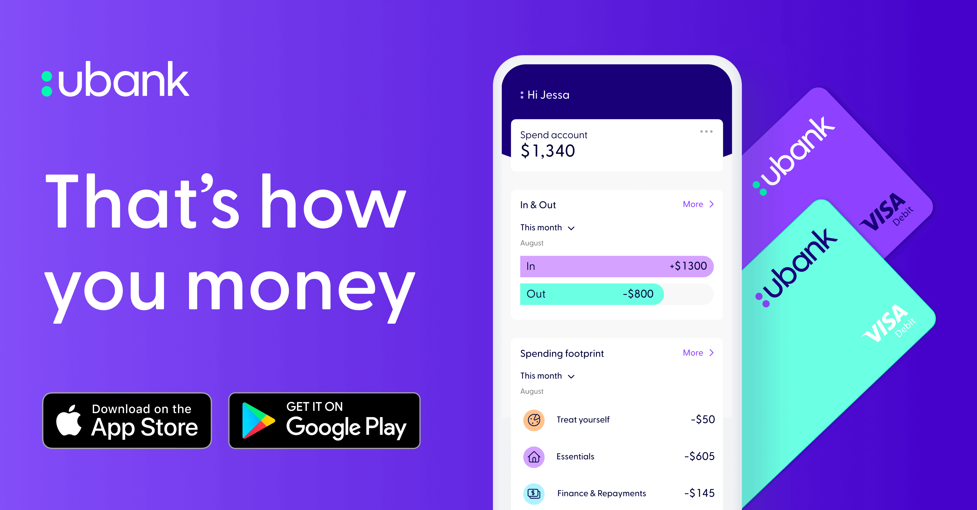Looking for a smarter way to bank? Check out ubank! Plus, we'll both score $30 when you sign up using my code, JGGHGBR, and make 5 purchases using your debit card or phone. Get the ubank app + T&Cs at https://www.ubank.com.au/refer-a-friend thumbnail