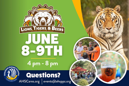Lions, Tigers & Beers Tickets thumbnail