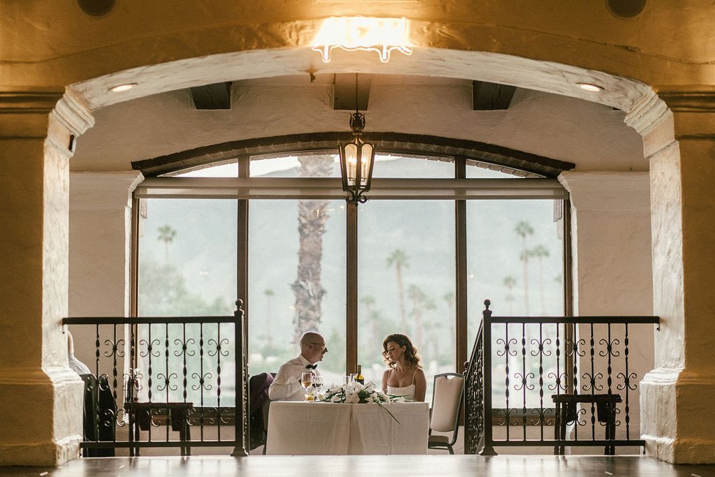 Don’t take this moment for granted - the moment during your wedding that you finally get to sit down, eat, drink, relax 