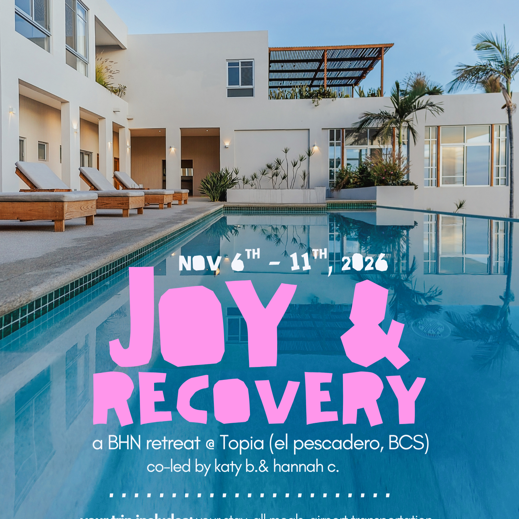 JOY & RECOVERY RETREAT thumbnail
