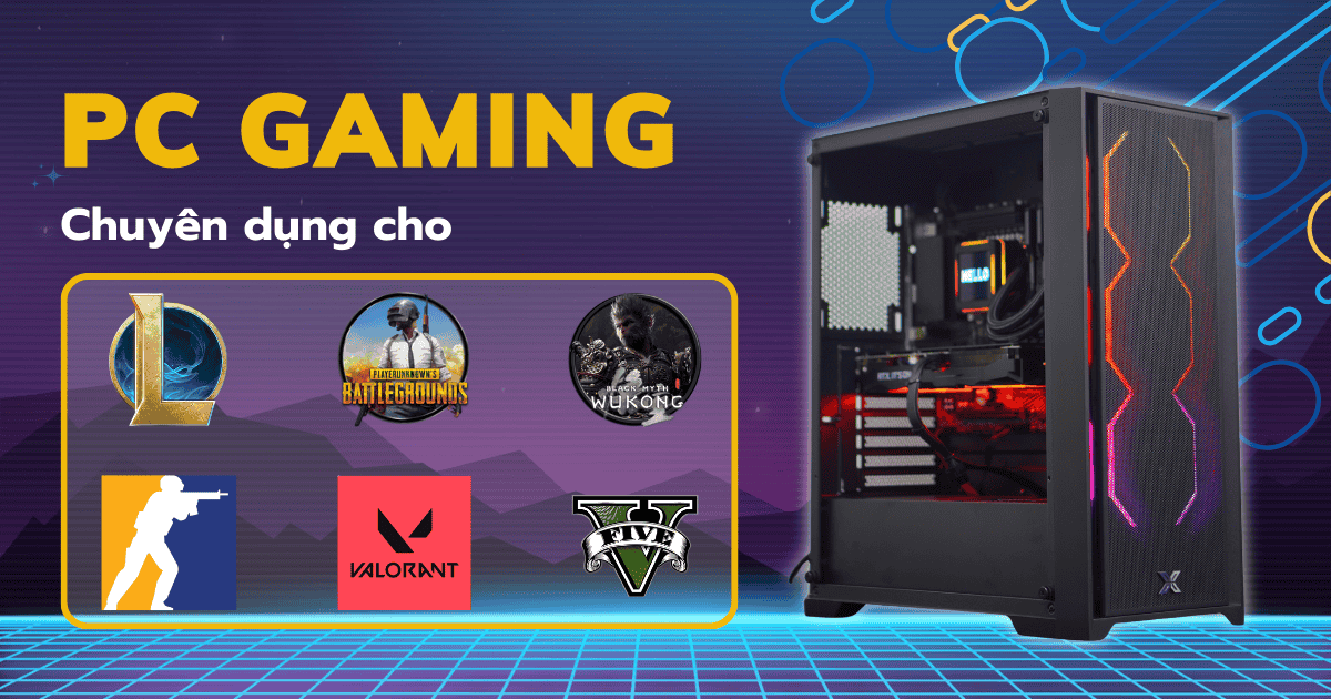 PC Gaming Giá Tốt - Cấu Hình Mạnh, Chiến Game Mượt | MyPC.vn thumbnail