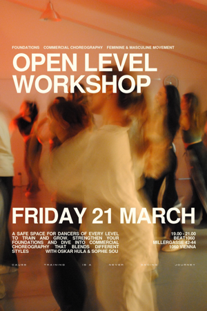 OPEN LEVEL WORKSHOP 21 MARCH thumbnail