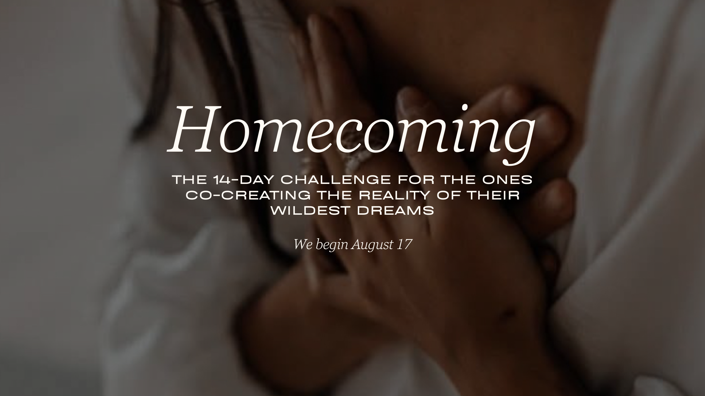 Homecoming: The 14-Day Challenge | Join us for just $33 thumbnail